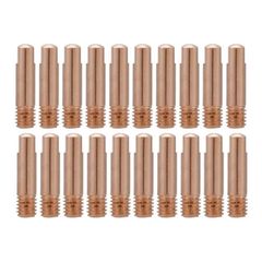 PLEAVIT コンタクトチップ 溶接チップ トーチ ノズルチップ 溶接アクセサリー (0.8mm 20pcs)