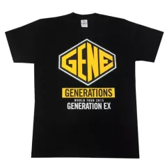 【中古】Tシャツ(男性アイドル) GENERATIONS ツアーTシャツ ブラック Sサイズ 「GENERATIONS WORLD TOUR 2015 ”GENERATION EX”」