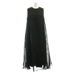 ✨極美品✨ebure エブール シルク混 フレアワンピース ネイビー 上品 3333342974492cl_33?$VS_1500$