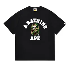 新品A BATHING APE アベイシングエイプ bape Tシャツ 男女兼用