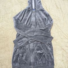 BURBERRY　BLUE LABEL　ジップアップパーカー　Ｍ グレー