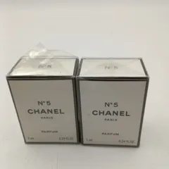 【K-0615】そろそろ非公開 CHANEL N°5 No5 paris parfum シャネル N5 パルファム 香水 7ml 未開封 2個セット