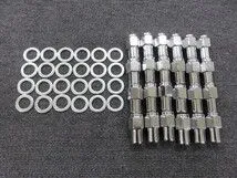 BAJA バハ ストレートナット ワッシャ― M12X1.25 24個 ニッサン BAJA バハ ストレートナット ワッシャ― M12X1.25 24個 ニッサン