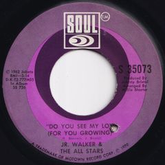 Jr. Walker & The All Stars Do You See My Love (For You Growing) / Groove And Move Soul US S 35073 211774 SOUL ソウル レコード 7インチ 45
