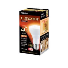 高演色 TOSHIBA LED電球 LDA9L-D-G 540lm 40W相当 - メルカリ