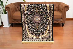 最も人気のあるイランシルクラグ/サイズ:100x150cm…. .ir251。