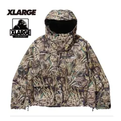 [新品] XLARGEジャケットRAGLAN PUFFER HOODED JACKET