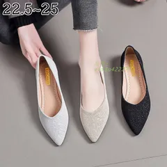 パンプス キラキラ ローヒール おしゃれ 送料無料 ぺたんこ 春 ベージュ カーキ 秋 送料無料 夏 走れる 痛くない レディース ポインテッドトゥ 歩きやすい  vii3u422277