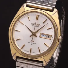 SEIKO LM 5606-7000 ロードマチック メンズ　自動巻　稼働品 セイコー ロードマチック 5606-7000 社外ブレスレット 自動巻 OH
