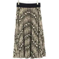 HYKE ハイク 17SS ポリエステルパイソンプリーツスカート 171-14029 ミックス 1のサムネイル