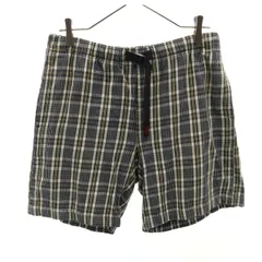 Gramicci グラミチ チェック柄 クライミングショートパンツ M マルチ アウトドア メンズ 古着