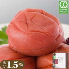 梅干し 特選 紀州南高梅 減塩藤乃 塩分1.5% 400g【トノハタ公式】 ｜岩惣 しそ漬 うめぼし 和歌山県 お取り寄せグルメ 食品 手土産 おすすめ 人気 高級 プレゼント  誕生日 お中元 お歳暮 出産祝い 内祝い 母の日 父の日 敬老の日