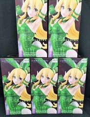 プライズ ソードアート･オンライン BiCute Bunnies Figure リーファ シルフカラーver. 5個セット 美少女フィギュア まとめ