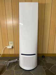 【中古】SHARP プラズマクラスター スリムイオンファンPF-HTC1-W 2020製