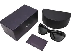 SPR14G ブラック サングラス　プラダ 楽天市場】PRADA プラダ サングラス ブラック グレー スモーク