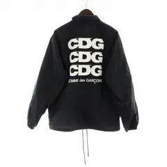 コムデギャルソン COMME des GARCONS AD2016 GOOD DESIGN SHOP コーチジャケット 長袖 ステンカラー ナイロン ロゴ M 黒 ブラック IH-J002 ■GY18 /MQのサムネイル