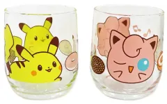 【中古】マグカップ・湯のみ [単品] ピカチュウ＆プリン(フェイス) ペアグラス 「ミスタードーナツ×ポケットモンスター クリスマスコレクション2022」
