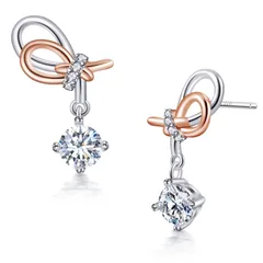 【色: 二色】SK.Whiee ピアス レディース 人気 金属アレルギー対応 最