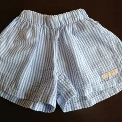 ③90cm ミキハウストレード ショートパンツ キュロットスカート 美品