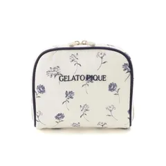 【新品】 [ジェラート ピケ] 【母の日】ローズ柄ポーチ 0