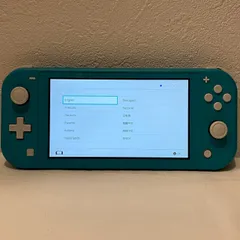 【動作良好】Nintendo/Switch/Lite/ターコイズ/本体/元箱/充電器付き/No.3180