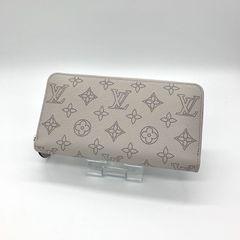 ルイ ヴィトン 長財布 マヒナ ブリューム グレージュ グレー ベージュ
