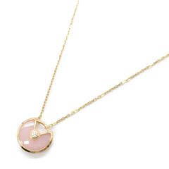 CARTIER カルティエ アミュレット XS ネックレス ピンクオパール ダイヤ ネックレス