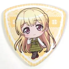 【中古】バッジ・ピンズ(キャラクター) 白鷺千聖 「BanG Dream! ガールズバンドパーティ! トレーディングピック型カンバッジ vol.3」