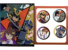 【中古】グッズセット 集合 缶バッジ4個+ミニクリアファイルセット(戦国) 「名探偵コナン 大阪城本陣 SPECIAL SHOP2024」