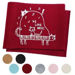ピアノキーカバー WE LOVE MUSIC（88鍵用）猫 [1448]のサムネイル