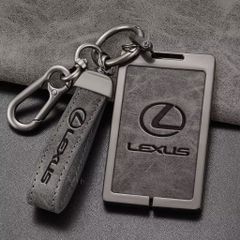 レクサス キーケース 金属製 LEXUS キーカバー キーホルダー IS LS NX UX RX レザー 金属メタル カード式
