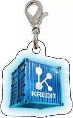 [중고] 열쇠 고리 KREDIT (블루) [파칭코 신 에반게리온 아크릴 매력 컬렉션 보류]