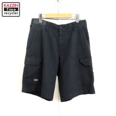 コリンボ KANYASBAK ヘリンボーン ショーツ 34 紺 ワークパンツ - メルカリ