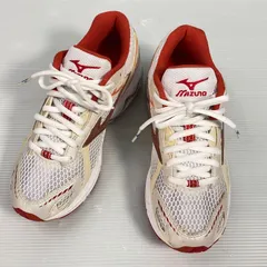 Mizuno RUNBIRD ミズノ ランバード ランニングシューズ X10 ホワイト レッド 23.5㎝