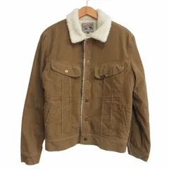 リー LEE STORM RIDER ストームライダー ボアジャケット コーデュロイ ブルゾン 茶 ブラウン L IBO70