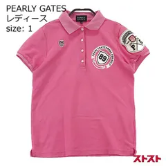 PEARLY GATES パーリーゲイツ 半袖ポロシャツ 1 ［240001898426］#