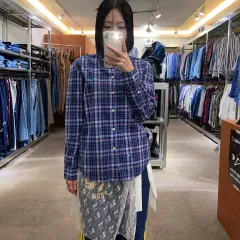 L ( 14 ー 16 ) POLO ポロ Ralph Lauren(ラルフローレン) チェック シャツ
