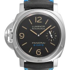 ルミノール レフトハンド 8DAYS ACCIAIO Ref.PAM00796 未使用品 メンズ 腕時計