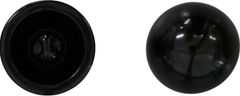 NASKA 目玉ボタン15ミリ(100個入) 黒