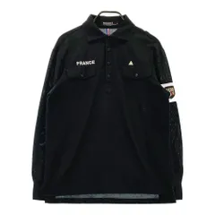 サイズ：LL LE COQ GOLF ルコックゴルフ  長袖ポロシャツ  ブラック系 [240101365500]# ゴルフウェア メンズ ストスト