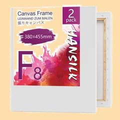絵画 アクリル画 キャンバスアート インテリアアート 花の絵 キャンバス F8号 ゆめ画材 限定 張りキャンバス F8号 455×380mm 麻100％ 中目