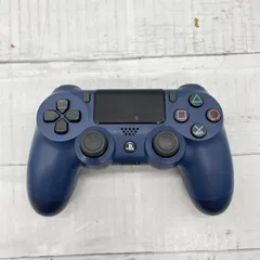 PS4 コントローラー デュアルショック4  ミッドナイトブルー 純正 動作品
