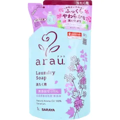 arau.アラウ 洗たく用せっけん ゼラニウム 詰替用 1Ｌのサムネイル