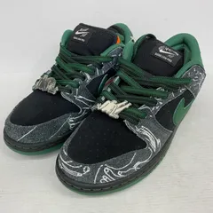 【加古川店】 中古 NIKE | ナイキ スニーカー There Skateboards × SB Dunk Low Pro hf7743-001 グリーン 【126】