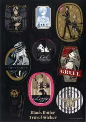 【中古】シール・ステッカー 集合 トラベルステッカー -Rich Black- 「黒執事 Black Label」