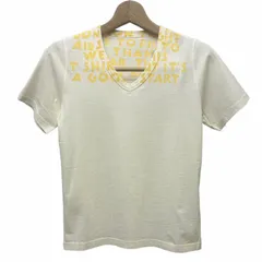 中古】未使用品 メゾンマルジェラ Maison Margiela エイズTシャツ Ｖ ...