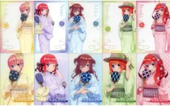 【中古】キャラカード 全10種セット 「五等分の花嫁* トレーディングクリアカード 納涼Style」