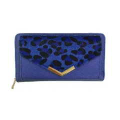 ☆ 4895.ブルー ☆ かぶせポケット お財布ショルダー お財布 ショルダー 大容量 お財布ポシェット レディース お財布ショルダー お財布バッグ ショルダーバッグ 斜めがけ ミニショルダー 大人 かわいい 上品 きれいめ お財布ポーチ 長財布