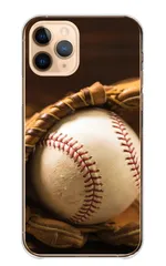 Galaxy S21 5G SC-51B SCG09 ケース カバー ギャラクシーS21 スマホケース ハードケース 野球 ベースボール バット グローブ キャッチボール 試合 部活 かっこいい メンズ カラー01