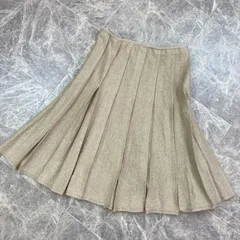 ❤VALENTINO❤シルク100%スカート/バックプリーツ ❤VALENTINO❤シルク100%スカート/バックプリーツ - メルカリ